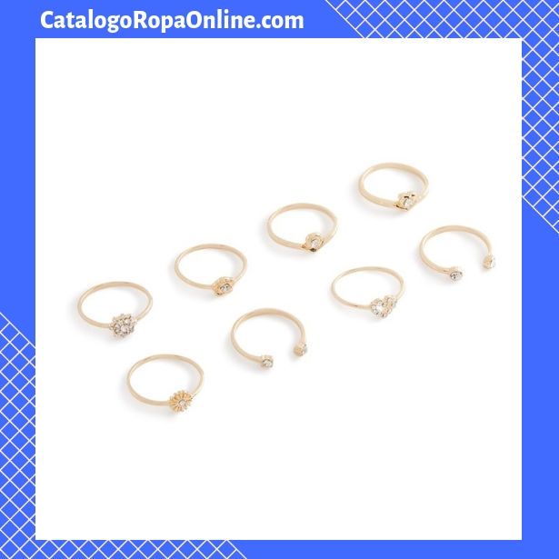 catalogo pack primark anillos oro mujer