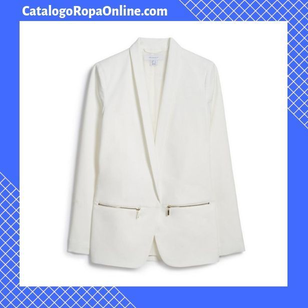 chaqueta blanca mujer primark catalogo