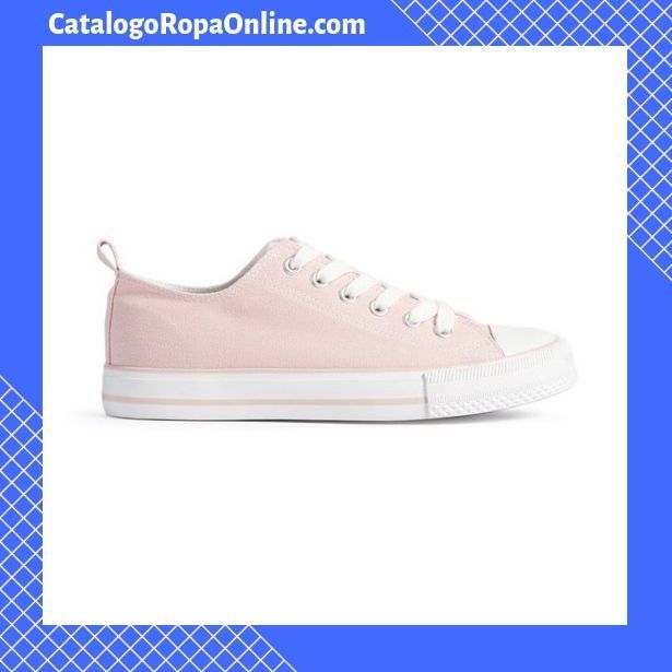 coleccion zapatillas primark mujer color rosa claro