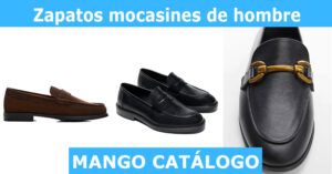 Zapatos mocasines de hombre Mango