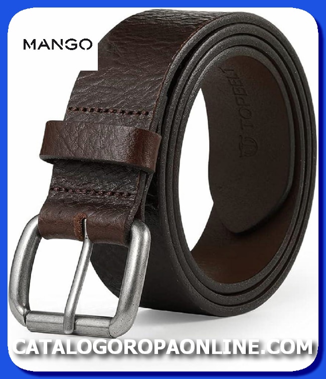 Cinturones de hombre Mango Cinturones de tallas grandes para hombre