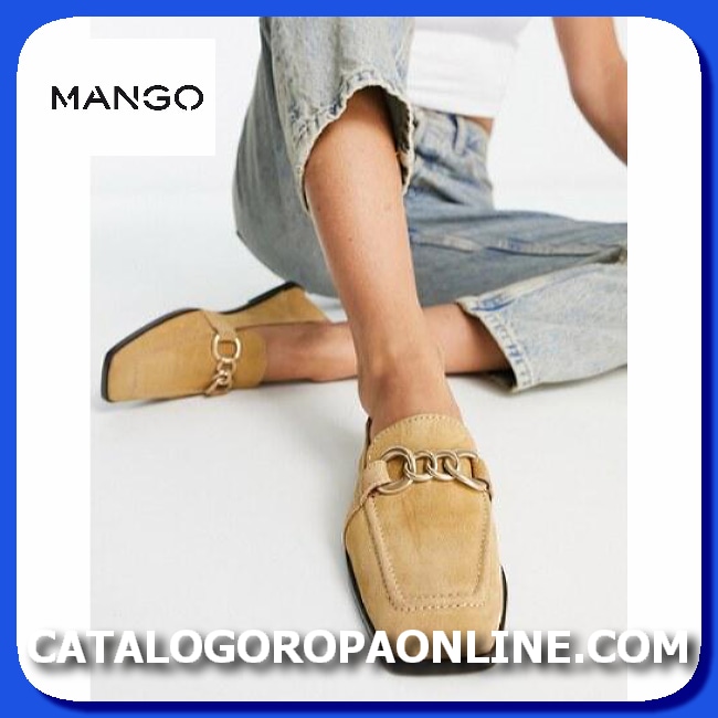 Zapatos mocasines de hombre Mango De terciopelo