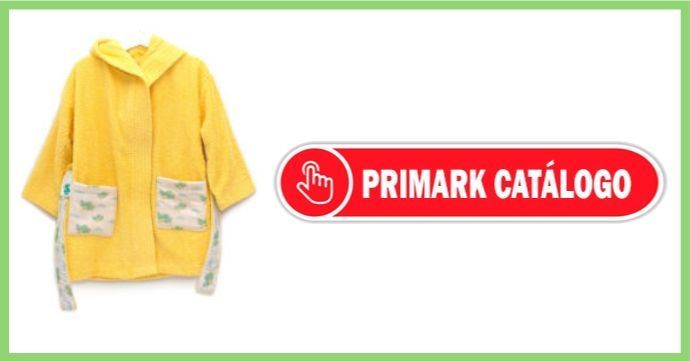 Descuentos en albornoz amarillos para niños en Primark