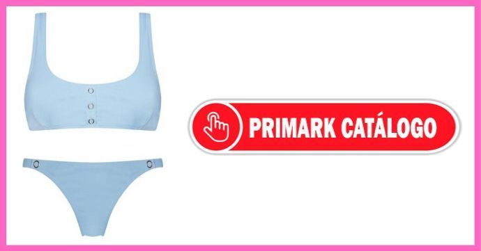 En Primark conseguiras bikinis de color azul baratos para mujeres
