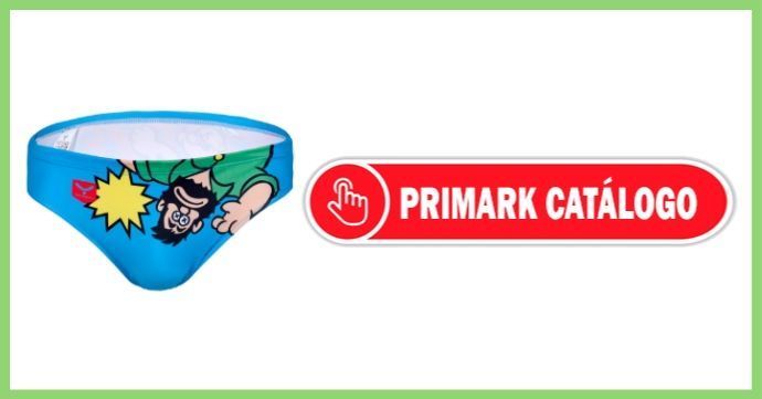 Catálogos de bañadores slip para niños en Primark