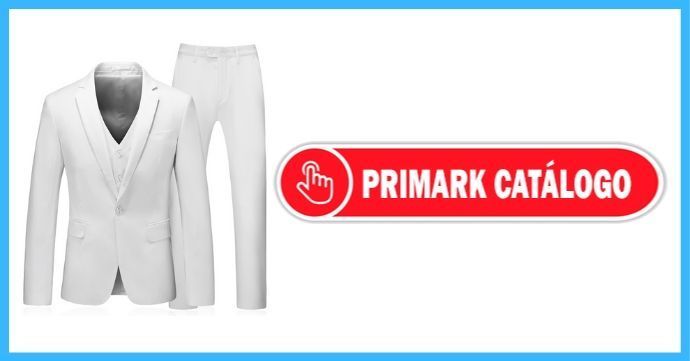 En Primark consigues trajes blancos baratos para hombres