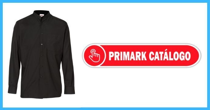 modelos de camisas en color negro para caballeros compra online en Primark
