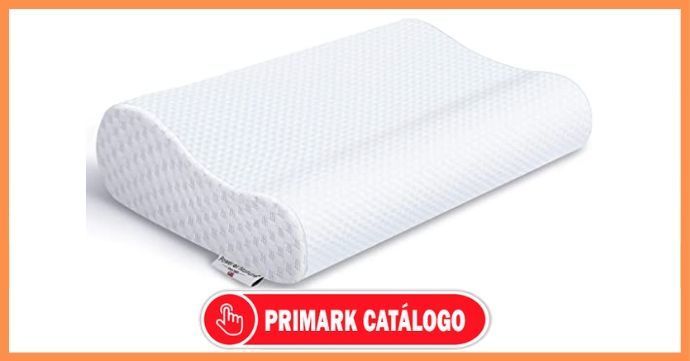 Catálogo de almohadas cervical en Primark