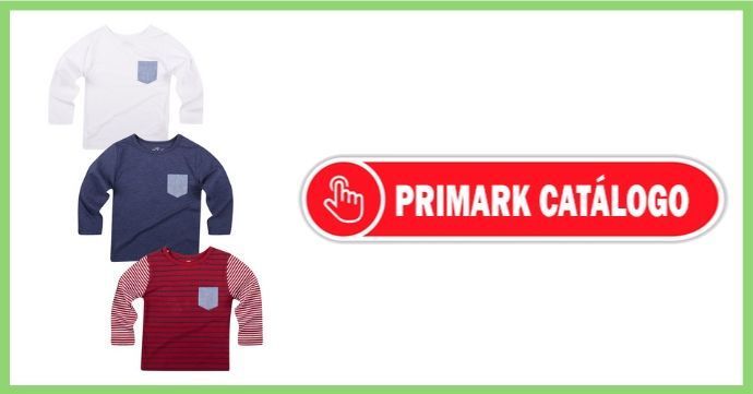 Catálogo de camisetas manga larga en Primark