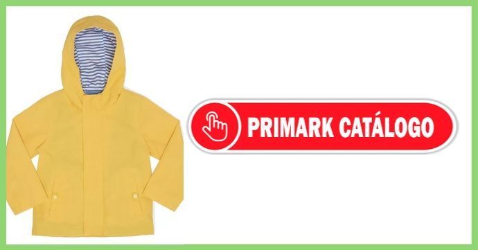 Chubasquero amarillo de niña Primark online