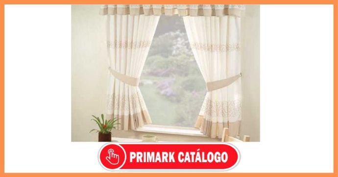 Rebajas en cortinas para cocinas rústicas en Primark