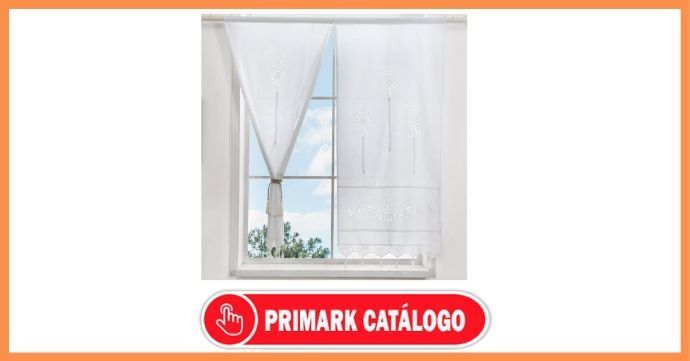 Ofertas Primark cocina cortinas largas al mejor precio