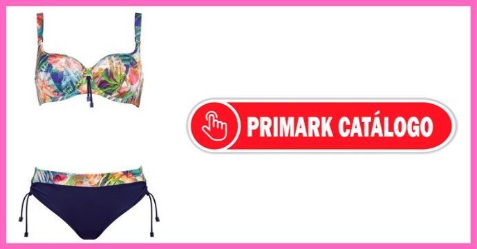 Visita en Primark online la colección de bikinis copa H para mujeres