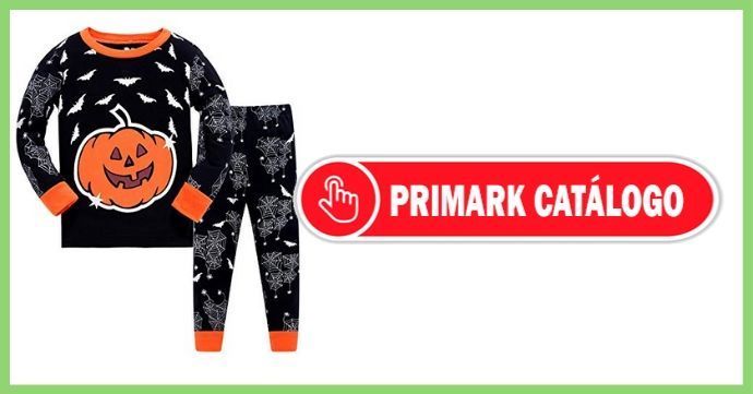 Catálogo mejores precios en pijamas moda Halloween para niños en Primark