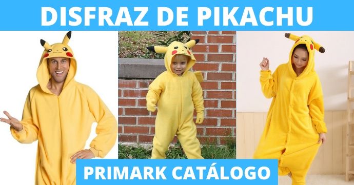 Disfraz de Pikachu Primark