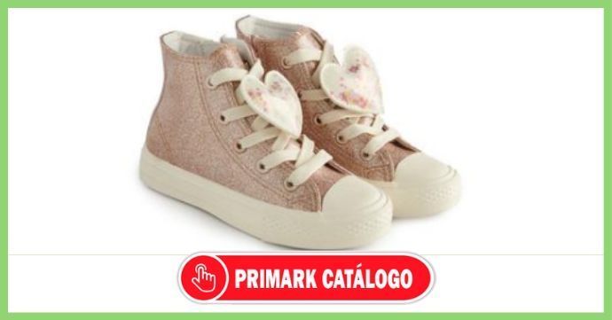 Precio de zapatillas de color dorado para niñas en Primark