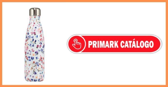 En Primark hay grandes descuentos en las botellas con estampado de flores