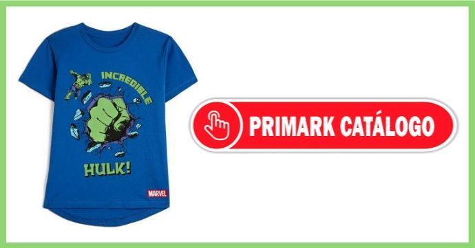 Rebajas en camisetas de hulk para niños en Primark