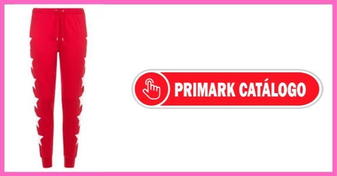 Pantalones Rojo de mujer en Primark Catalogo
