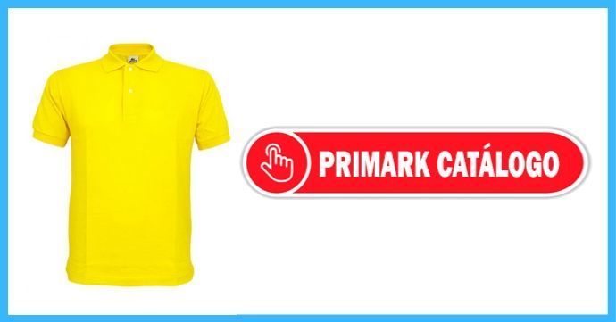Catálogo moda polos amarillos de hombres en Primark