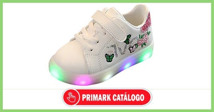 En Primark hay rebajas en las zapatillas con luces para niñas, no te las pierdas