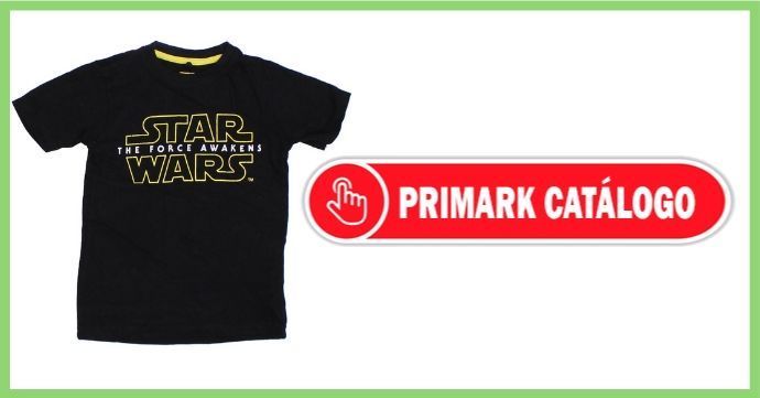 Oferta en Primark en camisetas de star wars para niños