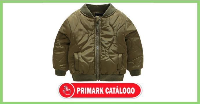 En Primark online conseguirás chaquetas bomber acolchadas para niño