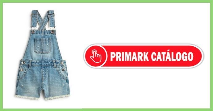 Peto color jean para niñas baratos en Primark