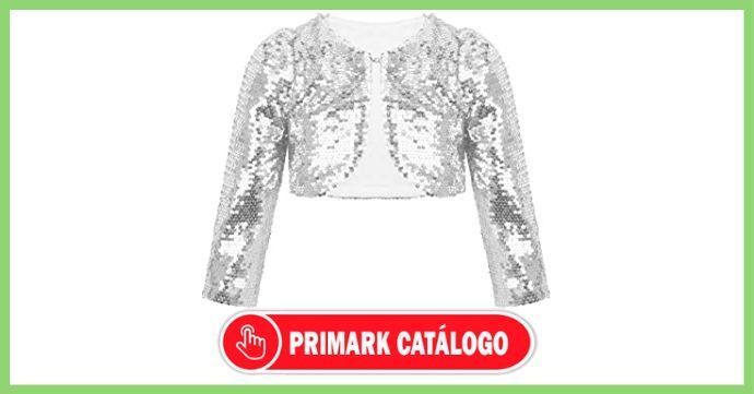 Aprovecha las ofertas en chaquetas de color plateado para niñas en Primark