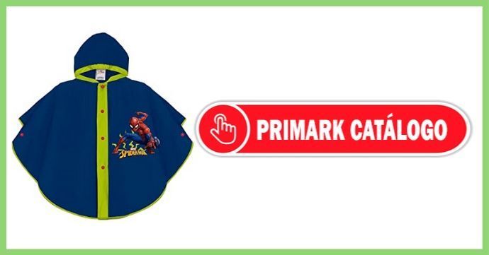 Precios de chubasqueros con capas para niños en Primark