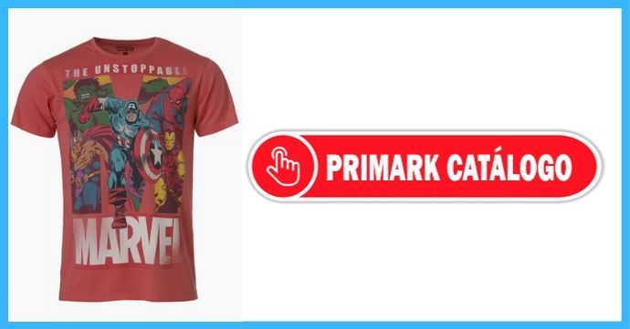 Camisetas de marvel para hombres rebajas online en Primark