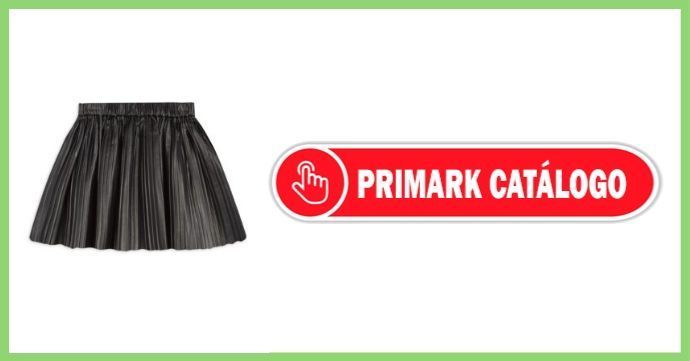 Falda negra de niña en Primark online