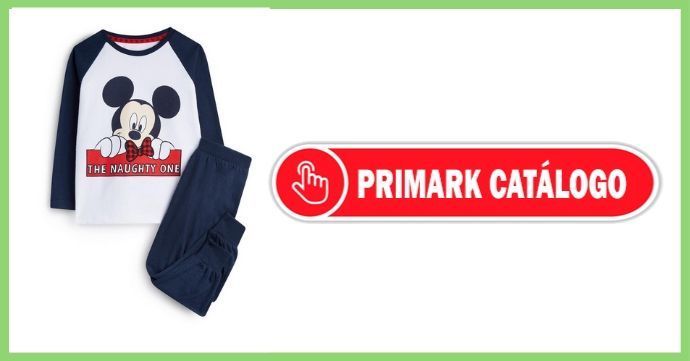 Colección moda Primark pijamas para niños de Mickey Mouse