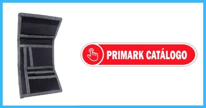 Modernas carteras con velcro para hombres en Primark