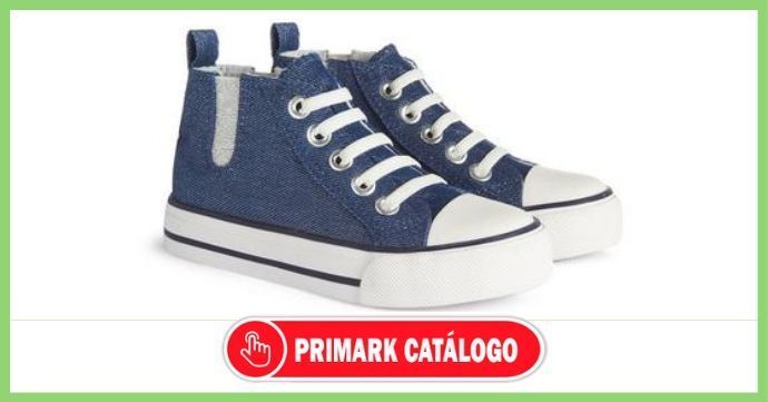 Consigue en Primark las mejores rebajas en zapatillas de color azul para niñas