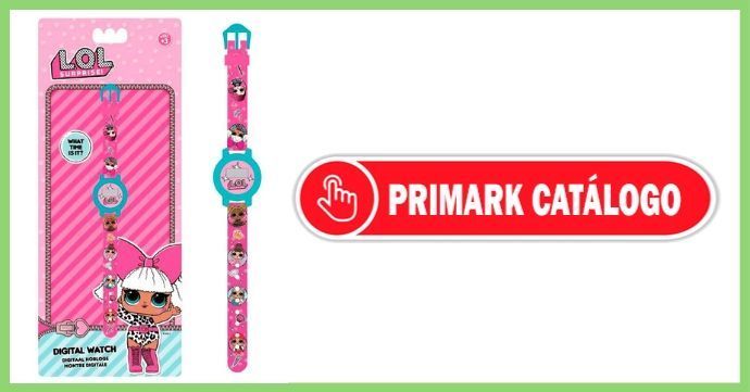 nuevos relojes para niñas en oferta tienda online primark
