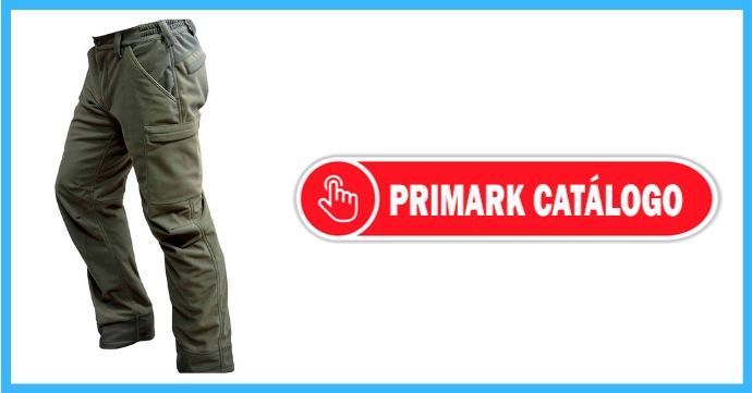 Catálogo ropa Primark camisas tallas grandes para hombres