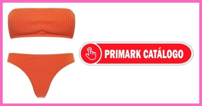 En Primark estan los mejores precios en bikinis sin tirantes para mujeres