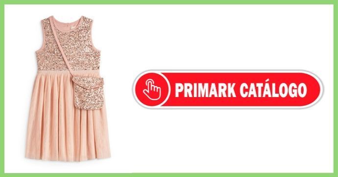Primark trae Vestido de fiesta para niña de 3 a 5 años de moda