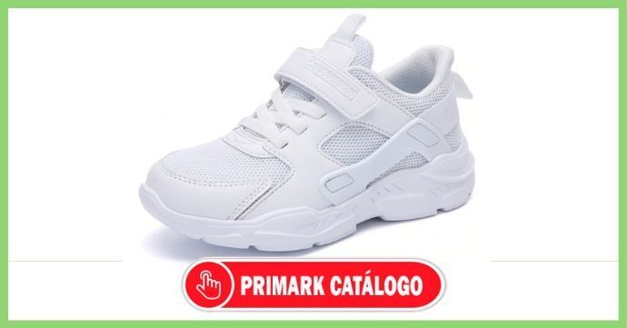 ¿Qué tipo de zapatillas blancas para niñas comprar en Primark?
